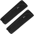 Produktbild: Universal Auto Gurtpolster Set, 2 Stück in Schwarz, 25x7 cm Groß - Weiche Sic...