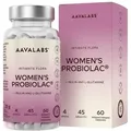 Produktbild: Aavalabs Probiotika Frauen | 45 Mrd. KBE & Inulin | Darm & Vaginalflora | 60 Kapseln