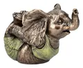 Produktbild: Figuren Shop GmbH Tierfigur Elefanten Figur beim Yoga - Bogen - Veronese - Tierfigur Dekofigur
