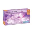 Produktbild: ARNOMED Nitril Lavender Violet Einmalhandschuhe, puderfrei, lila 383-L , 1 Packung = 100 Stück, Größe L