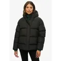 Produktbild: Superdry für Damen. W5012004A Kapuzenmantel 5 Baffle Sports schwarz (L), Lässig, Recyceltes Polyester, Nachhaltig