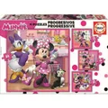 Produktbild: Puzzle Minnie Mouse Happy Helpers Progressiv 12-16-20-25 Stücke