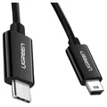 Produktbild: UGREEN USB-C-ZU-MINI-USB-KABEL US242 1M ZUM SCHNELLLADEN VON HANDYS 3A