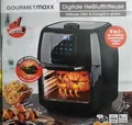 Produktbild: XXXL Heißluft Fritteuse Airfryer Digital Backofen fettfrei Drehgrill 9L Pommes