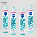 Produktbild: 4x 200ml Nivea Trockenshampoo Fresh Volume Extra Volumen sofort frische
