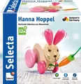 Produktbild: Schmidt Spiele - Selecta - Hanna Hoppel, Nachzieh-Hase, 13 cm