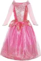 Produktbild: Katara Prinzessin-Kostüm Märchenkleid Kinderkostüm Aurora für Mädchen rosa