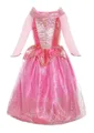 Produktbild: Dornröschen Sleeping Beauty Prinzessinnen-Kleid Tüll-Rock für Mädchen Rosa Peach