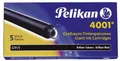 Produktbild: Pelikan® 310623 Tintenpatrone 4001® GTP/5 - brillant-rot, 5 Patronen