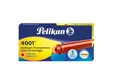 Produktbild: 5 Pelikan Großraum Tintenpatronen 4001® / Füllerpatronen / Farbe: brillant-rot
