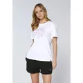 Produktbild: Print-Shirt CHIEMSEE, Damen, Gr. M (38/40), weiß, 100% Baumwolle, Rundhals, Shirts