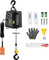 Produktbild: VEVOR 3 in 1 Elektrische Seilwinde 498,95kg Tragfähigkeit Seilhebezug Hubgeschwindigkeit 4m/min Motorwinde 7m Hubhöhe Seilhebezug 1500W Seilzug 3 Steuer-Modi Manuell/Kabelgebunden/Kabellos