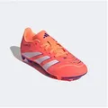 Produktbild: adidas Performance PREDATOR CLUB KIDS FG/MG Fußballschuh geeignet für Rasen- und Kunstrasenplätze, für Kinder & Jugendliche orange 34 EU
