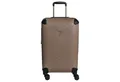 Produktbild: Guess Koffer Wilder 22 IN - 4-Rollen-Trolley M 64 cm erw. (dark taupe logo), 4 Rollen Rollen