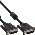 Produktbild: 17764 InLine DVI-D Kabel digital 18+1 Stecker / Single Link 2 Ferrite 3m 3 m ~D~