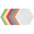Produktbild: FRANKEN Moderationskarten Wabe, 165 x 190 mm, sortiert