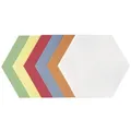 Produktbild: Franken UMZH171999 Moderationskarte - Wabe, 190 x 165 mm, sortiert, 250 Stück