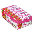 Produktbild: Perfetti Big Babol Panna Fragola con succo di frutta Creme und Erdbeeren mit fruchtsaft weicher Kaugummi soft bubble stick 24pz