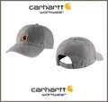 Produktbild: Original CARHARTT Workwear Baseballkappe Cap Odessa Canvas Asphalt grau AH0289