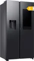 Produktbild: Samsung Side-by-Side Kühlschrank 614L Schwarz Family Hub WiFi Eis Wasser