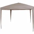 Produktbild: Starter Pavillon 300cm x 300cm, taupe Gestell aus Stahl, grau