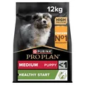 Produktbild: Pro Plan Medium Puppy Healthy Start, Welpenfutter trocken, reich an Huhn, 1er Pack (1 x 12 kg)