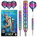 Produktbild: RED DRAGON Darts – Peter Wright Snakebite 1 Series 23g – 85% Wolfram– Profi Dartpfeile Metallspitze mit Dart Flüge und Schäften