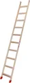 Produktbild: Euroline Holz Sprossenanlegeleiter inkl. 2 rutschsichere Leiterfüße 8 Sprossen