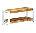 Produktbild: vidaXL TV-Schrank TV-Regal 90x30x40 cm Massivholz Mango (1-St)