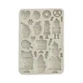 Produktbild: Silikonform Mold Gießen Mould - Candy Christmas - Torten - Stamperia
