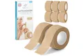 Produktbild: Health Press Bandage Fingerpflaster Selbsthaftend - 8x Pflaster Rolle (2,5cm x 4,5m)