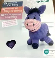 Produktbild: GANZ NEU! Häkel-Set komplett mit allem Zubehör ESEL EDDIE Amigurumi Gründl