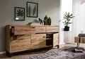 Produktbild: MASSIVMOEBEL24.DE | VILLANDERS Sideboard 175x45x85 Wildeiche geölt - Versch Farben, Farbe:Natur geölt, Größe:175x45x85 cm (BxTxH)