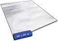 Produktbild: Aehma Alu Isomatte Schaummatten 200x200 cm Isoliermatte Isolierdecke Faltbare Zeltmatte Bodenmatte Thermomatte Schlafmatte für Camping Matte aus Aluminiumfolie, Ultraleicht Silber