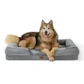 Produktbild: Bedsure orthopädisches Hundebett grau 106 cm x 80 cm