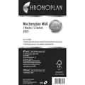 Produktbild: Chronoplan Wochenplan (1 Woche / 2 Seiten) (50255)