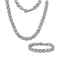Produktbild: SilberDream Collier & Armband glanz Herz Silber Schmuck Set für Damen SDS446J