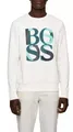 Produktbild: BOSS Sweatshirt Herren Stadler 47 Sweater Mehrfarbiger, gummierter Logo-Print