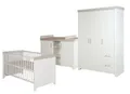 Produktbild: roba Kinderzimmerset 'Felicia' inkl. Bett 70 x 140 cm, Wickelkommode & Schrank
