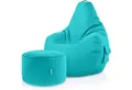 Produktbild: Green Bean Sitzsack Cozy + Stay, Set Sitzsack mit Sitzhocker, Sitzkissen, Relax-Sessel