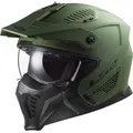 Produktbild: LS2 OF606 Drifter Trial Helm, grün, Größe S für Männer