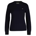 Produktbild: Gant Damen Classic Cotton C-Neck Pullover, Evening Blue, 38