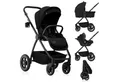 Produktbild: lionelo Kombi-Kinderwagen MERIL 3IN1, (Set 3in1), 3in1: XL-Babywanne/ADAC/Große Gummiräder/UPF50+/3D Panorama