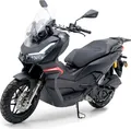 Produktbild: Motorroller 125 ccm Burnout QS125 ADV Mattschwarz (Desert)