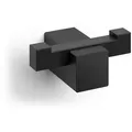 Produktbild: Zack Handtuchhaken, Schwarz, Metall, 6.5x2.6x4.5 cm, Badaccessoires, Waschplatzzubehör, Handtuchhaken