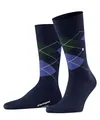 Produktbild: Burlington Herren Socken Edinburgh M SO Wolle gemustert 1 Paar, Blau (Royal 6879) neu - umweltfreundlich, 40-46