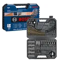 Produktbild: Bosch Professional 103tlg. Bohrer- und Bit Set Titanium Box (für Holz, Stein und Metall, Zubehör Bohr- und Schraubwerkzeuge)