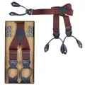 Produktbild: LLOYD Men’s Belts Hosenträger Casuals (Set) Holländer Y-Form, mit Hosenclips, 35mm Bandbreite, für Herren, breit