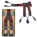 Produktbild: Lloyd Hosenträger Y Form Holländer 120cm 35mm Leder mit Knöpfen Suspenders