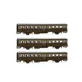 Produktbild: FS 3-UNIT PACK CORBELLINI 1947 COACHES 2-AXLE CASTANO ISAB.EP.V-VI 1:87 Rivaross